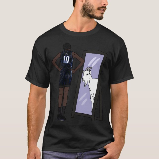 Bol Bol Spegel Goat T Shirt (Framsida)