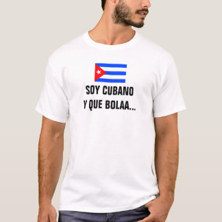 Bolaa för SoyCubano y que T-tröja Tee Shirt