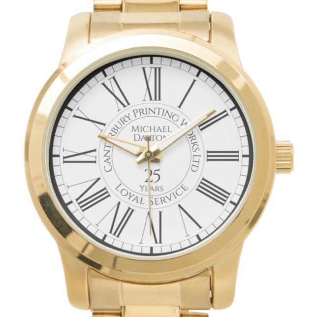 Bolags- eller företagslojetjänst armbandsur (Skapare uppladdad)