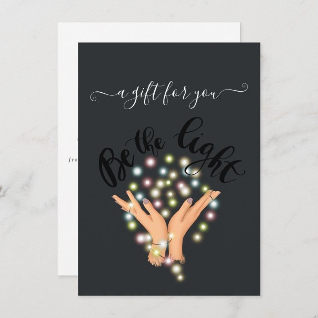 Bolagsintyg för julgåva (Fram/baksida)