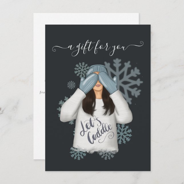 Bolagsintyg för julgåva (Fram/baksida)