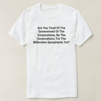 Bolagsregeringen, av.............................. t shirt