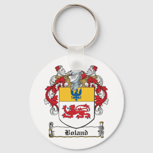 Boland Family Crest Nyckelring