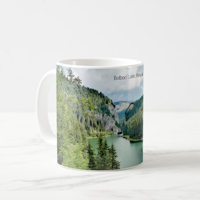 Bolboci sjö, Rumänien Kaffemugg (Framsida vänster)