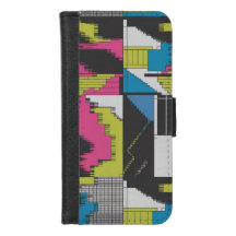 Bold 80s Abstract Geometric Pattern