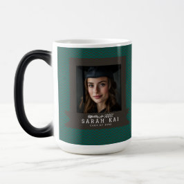Bold Abstract Print Wife Graduation Gift Magisk Mugg