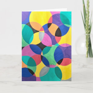 Bold Abstrakt kort för tom design