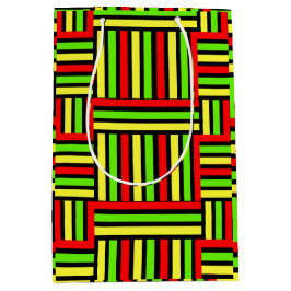 Bold African-Inspired Geometric Gift-säck