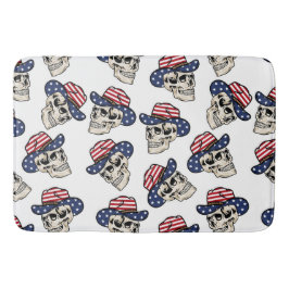 Bold American Cowboy Skull Badrumsmatta