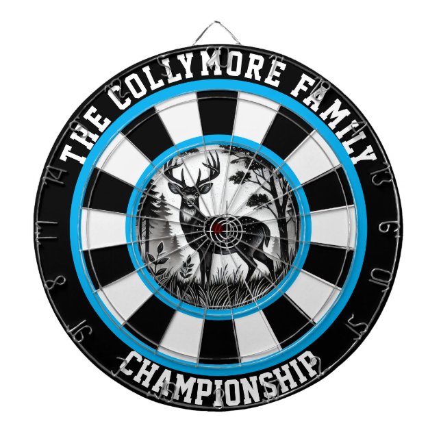 Bold Antlered Hjort Wall Art Darttavla (Framsidan)