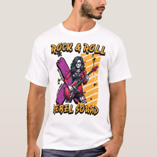 Bold Artwork Design for Modern Rock Music Lovers T Shirt
