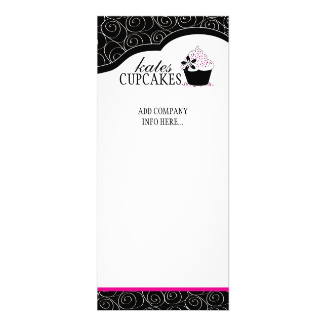 Bold Bakery-rackkort Reklamkort (Framsidan)