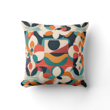 Bold Bauhaus-Blommigtar: Vibrant Geometric Design