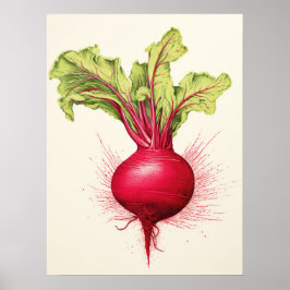 Bold Beet: en naturens uppgång Poster