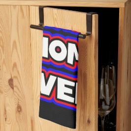 Bold Best Cat Mamma någonsin-Roligt Typografi Kökshandduk