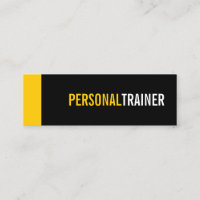 Bold Black and Anpassningsbar Färg Personal Traine