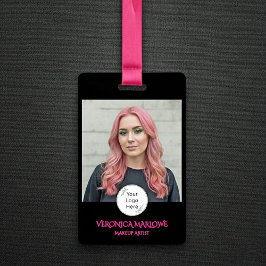 Bold Black and Hot Pink Photo