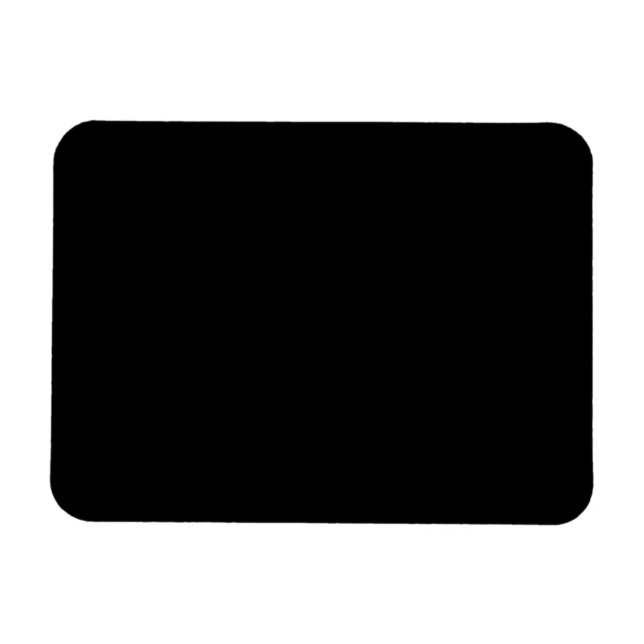 Bold Black-bakgrund Magnet (Horisontell)