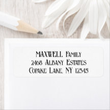 Bold Black Elegant Typography Family Namn