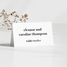 Bold Black White Retro Personligt bröllp-montering