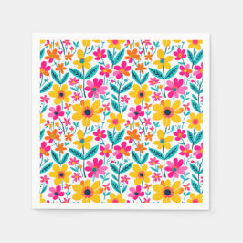 Bold Bloom  Pappersservett