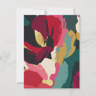 Bold Bloom Vykort