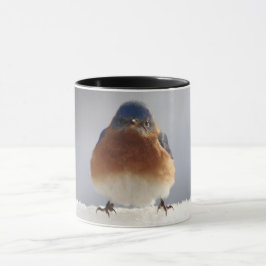 Bold Blue Bird Mugg