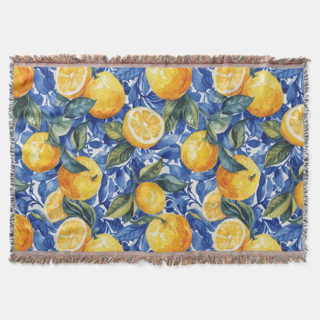 Bold Blue Italiano Positano Lemon Filt (Framsidan)