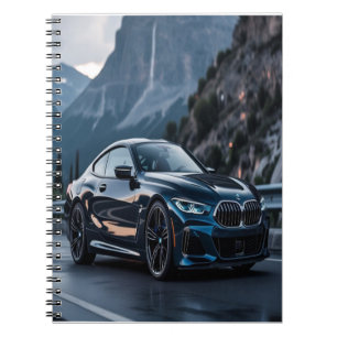 Bold BMW Dream Car Design - Sleek Luxury för Auto Anteckningsbok