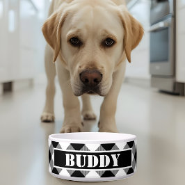 Bold Buffalo White Black Play Mönster Namn Hund