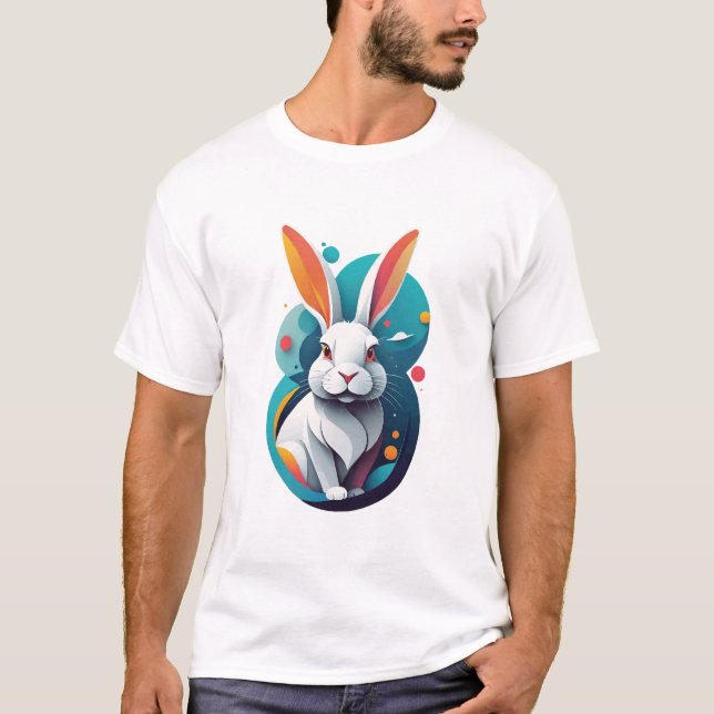 Bold Bunny T Shirt (Framsida)