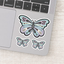 Bold Butterfly Vinyl Klistermärken