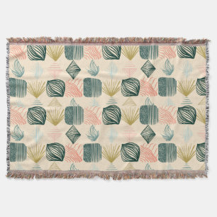 Bold Caribbean Tribal Mudcloth: Boho Butterkräm Filt