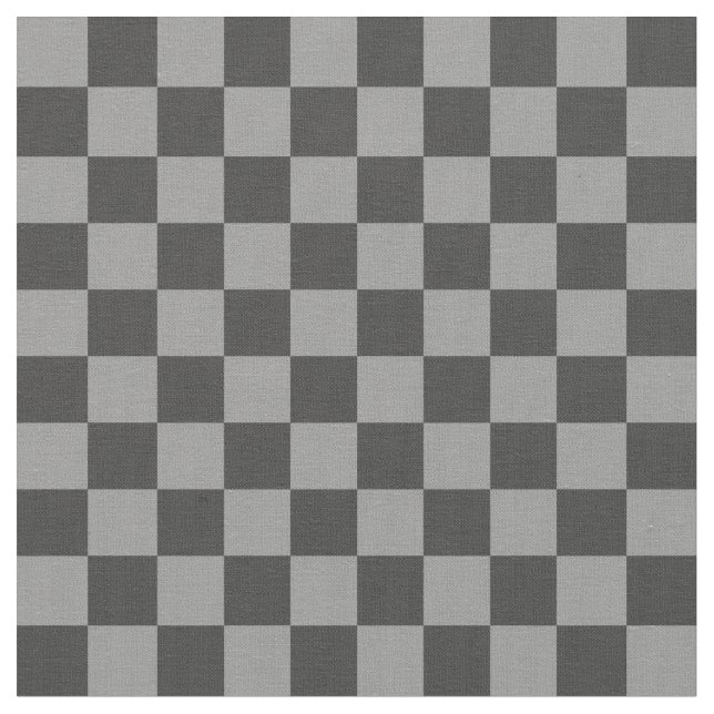 Bold Checkerboard Tyg (Närbild)