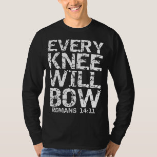 Bold Christian Bible Verse Citat för manar varje K T Shirt