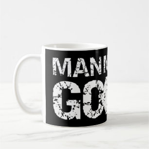 Bold Christian Quote för manar Faith Say Gift Man Kaffemugg