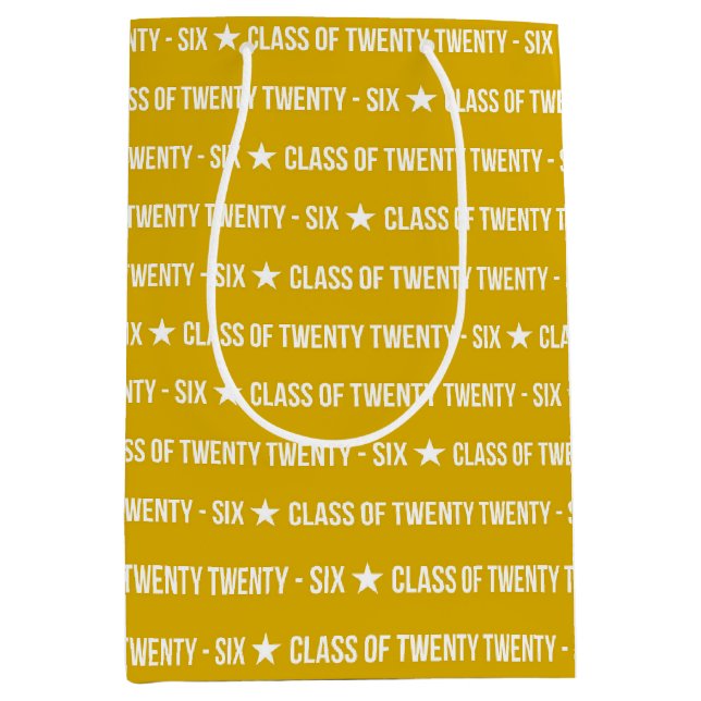 Bold Class of 2026 Graduation Pattern (Framsidan)