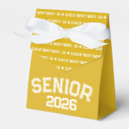 Bold Class of 2026 Graduation Pattern Presentaskar