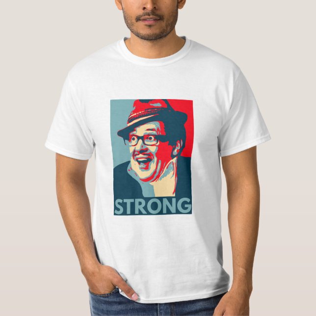 Bold Count Arthur Strong manar's T-shirt (Framsida)