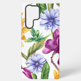 Bold country flower pattern - large 