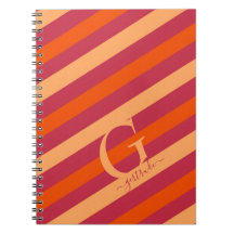 Bold Cranberry Red, Orange and Peach Rand