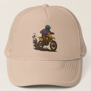 Bold Dirt Bike Rider Keps