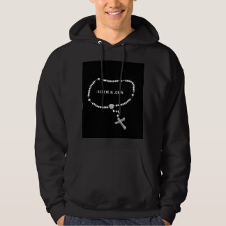 "Bold Faith Unisex Black T-Shirt Hoodie