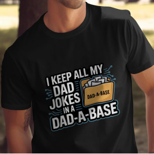 Bold Funny Tech Pappa Joke Fars dag T Shirt
