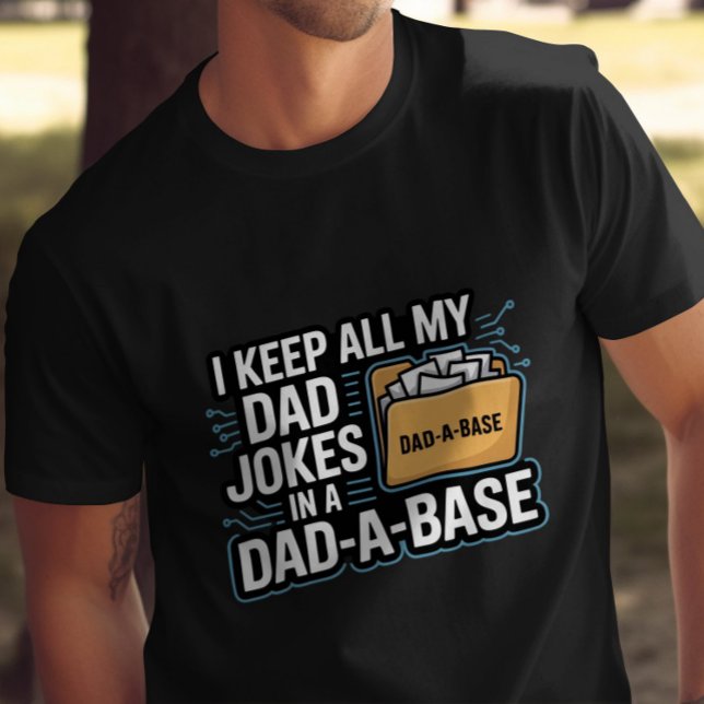 Bold Funny Tech Pappa Joke Fars dag T Shirt (Skapare uppladdad)