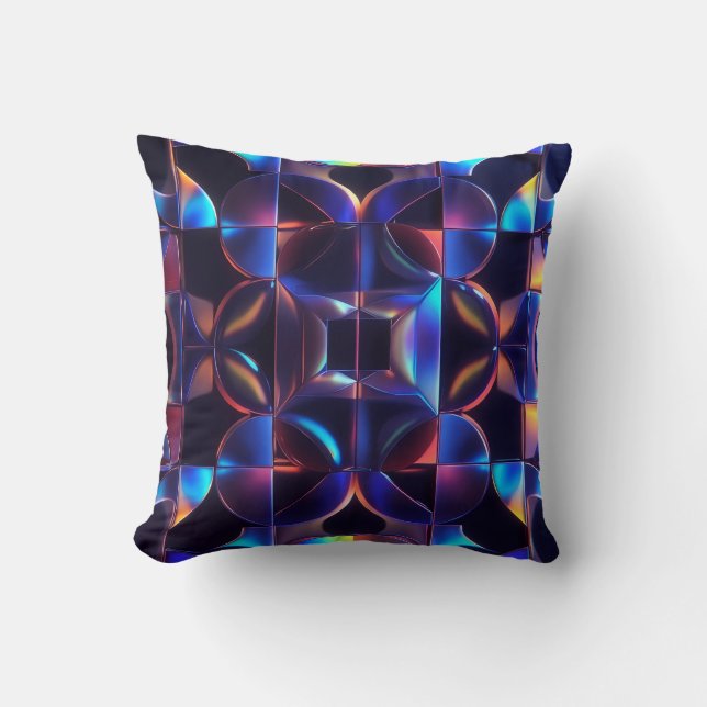 Bold Geometric Accent Pillow Kudde (Framsida)