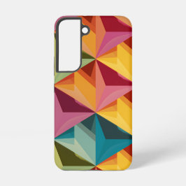 Bold Geometric Triangle Pattern 