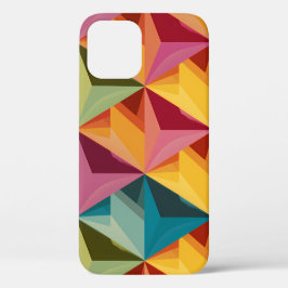 Bold Geometric Triangle Pattern 