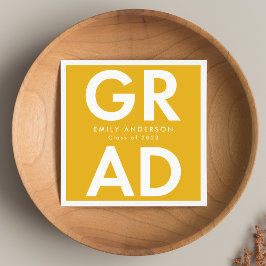 Bold Grad Gult Studenten Pappersservett