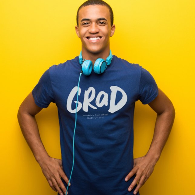Bold grad modern trendig studenten personlig t shirt (Skapare uppladdad)